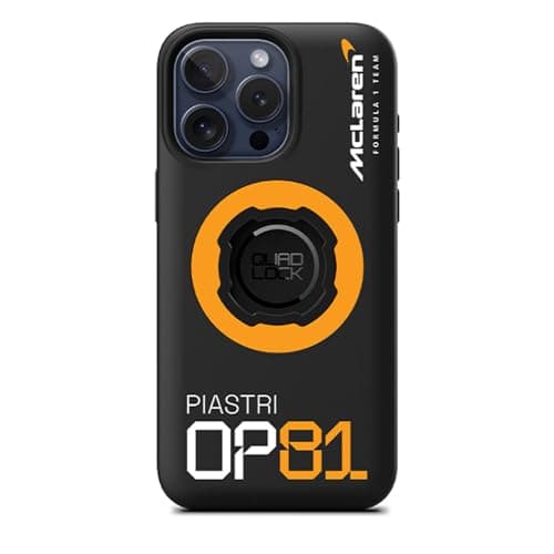 Image of Quad Lock MAG Case - iPhone 15 Pro Max - Oscar Piastri Black