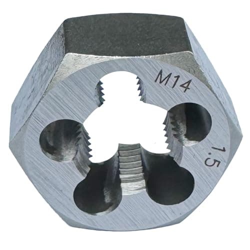 Image of Yamesh M14 x 1.5 Hex Die Rethreading Die Thread Die Carton Steel For Right Hand