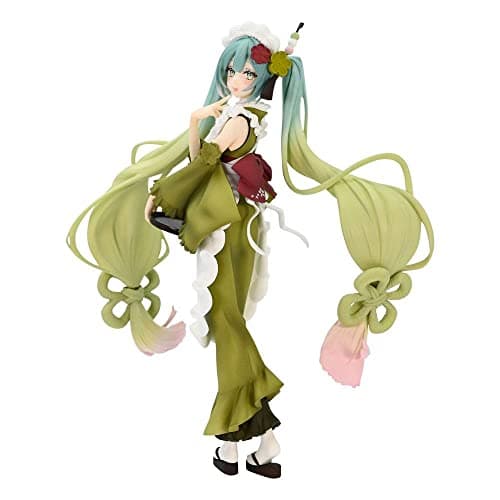 Image of Furyu Hatsune Miku Matcha Green Tea Parfait Ver Fig 20cm Hatsune Miku Exceed Creative Figure