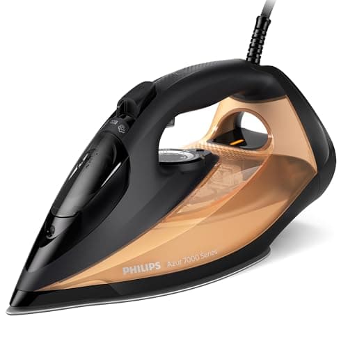 Image of Philips Azur 7000 Series Steam Iron – Blast Through Tough Creases with 250g Boost, 50g/min Continuous Steam, 2800W Fast Heat-Up, Vertical Steam, Non-Stick Elite Soleplate (DST7040/80)