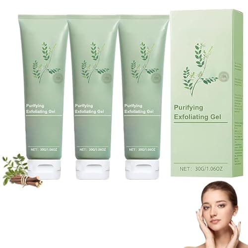 Image of JORONDY Purifying Exfoliating Gel, JORONDY Exfoliating Scrub, Advanced Exfoliating Scrub Gel, Deep Cleansing Face and Body Exfoliating Scrub Gell, for Various Skin Types (3Pcs, 1)