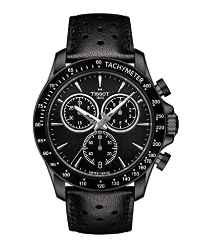 Image of Tissot Men's Quartz Stainless Steel Casual Watch, Color:Black (Model: T1064173605100)