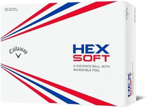 Image of Callaway Golf Hex Soft Golf Balls 2019, White, 12 Ball Pack
