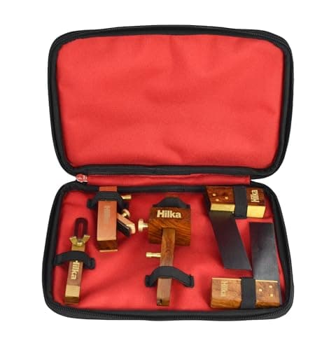 Image of Hilka 43909806 5 PCE Miniature Woodworking Tool Set in Bag