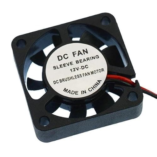 Image of 40 x 40 x 10mm Axial Sleeve Bearing Brushless Motor Fan 12V