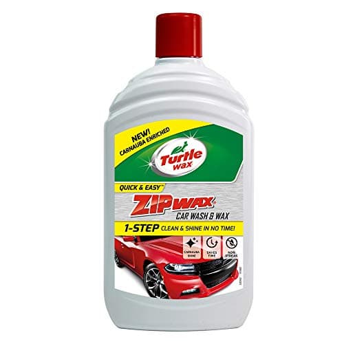 Image of Turtle Wax 52822 Zip Wax Super Concentrated Car Wash Shampoo & Wax 500ML