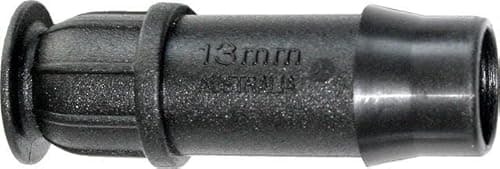 Image of HydroSure Soaker Hose Barbed End Plug - 13mm - Black - Pack of 10