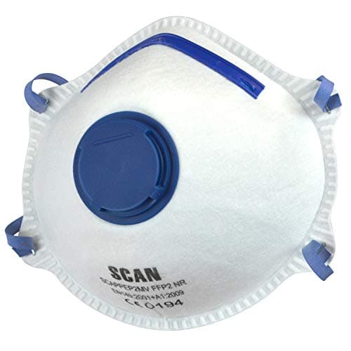 Image of Scan SCAPPEP2MVB FFP2 Premier Disposable Valved Masks Pack of 10