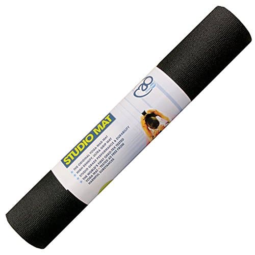 Image of Yoga-Mad Warrior II Yoga Mat | 183cm x 61cm x 4mm | Non Slip Lightweight Exercise Mat | Perfect for Pilates, Yoga, Stretching, Home Workouts and General Fitness