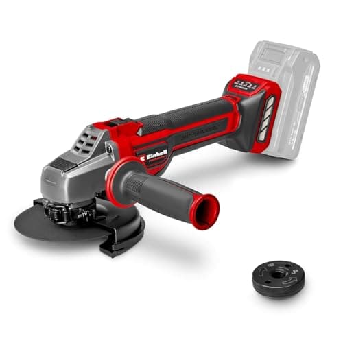 Image of Einhell Cordless Angle Grinder 18V Power X-Change, 125mm (5 Inch), Brushless, 900W, Soft Start, Speed Control, Quick Release, LED Display, Without Battery TP-AG 18/125 CE Q