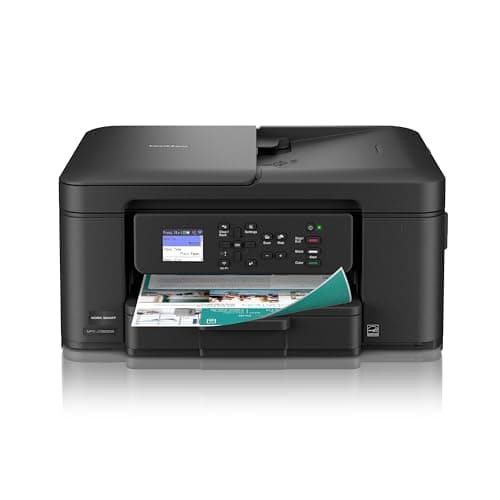 Image of Brother Work Smart 1360 Wireless Color Inkjet All-in-One Printer with Automatic Duplex Printing and 1.8” Color Display | Includes Refresh Subscription Trial(1) (MFC-J1360DW)