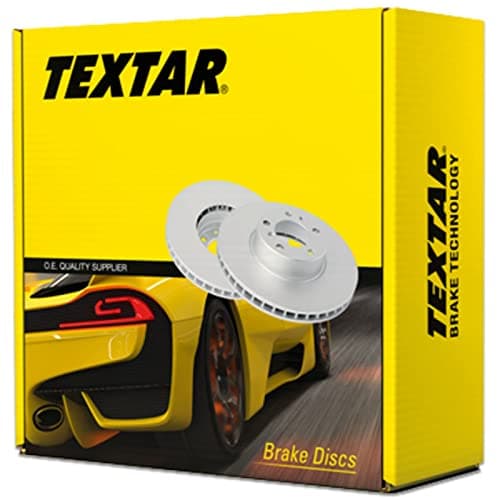 Image of Textar Brake Discs Rear Axle Internally Vented Diameter 325 mm 2 x 92314305