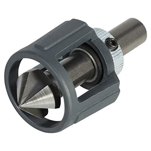 Image of wolfcraft HSS Countersink with Depth Stop, triangular shaft I 4391000 I For deburring and countersinking bores in metal