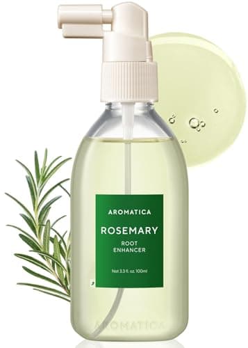 Image of AROMATICA Root Enhancer Rosemary water spray for hair growth – Flaky & Itchy & Dry Scalp Treatment – Hair Oil for Scalp Exfoliator & Detox – Free from Sulfate, Silicone, and Paraben (100ml)
