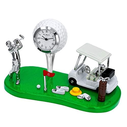 Image of William widdop Miniature Clock - Golf Set