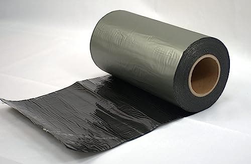 Image of Global Self-Adhesive Roof Flashing Tape (10m)| for Roof Repair, Gutter Repair | Bitumen Tape (Outdoor Use) Various Widths (300mm, Lead)