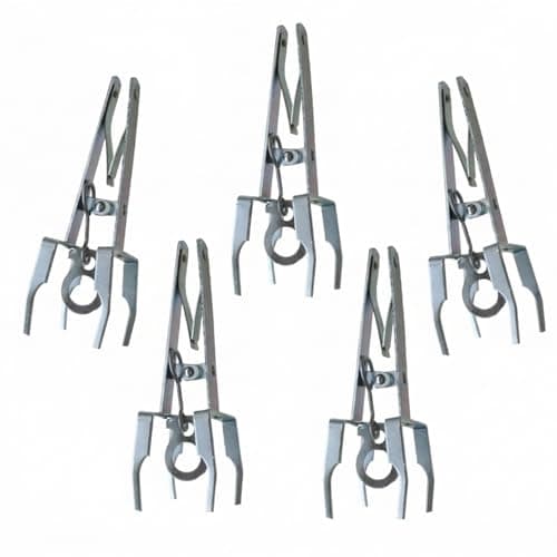 Image of PestExpel Heavy Duty Scissor Claw Mole Traps (5 Pack) – Galvanized Steel Professional Mole Control – High-Sensitivity Quick Kill Spring – Reusable Weatherproof Underground Traps for Lawns & Gardens