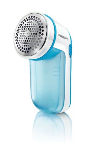 Image of Philips GC026/00 Different Fabric Lint Remover 2 Height Settings Battery Operated Turquoise
