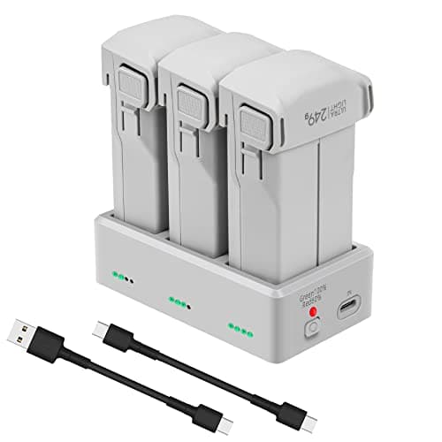 Image of LYONGTECH Battery Charger Hub for DJI Mini 5 4 3 Pro Drone,Storage Charging Mode,Charge Three Batteries in Sequence Accessories