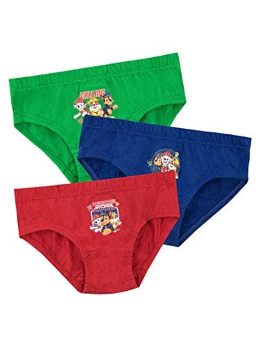 Image of Paw Patrol Boys Briefs Pack of 3 Multicoloured Age 2 to 3 Years