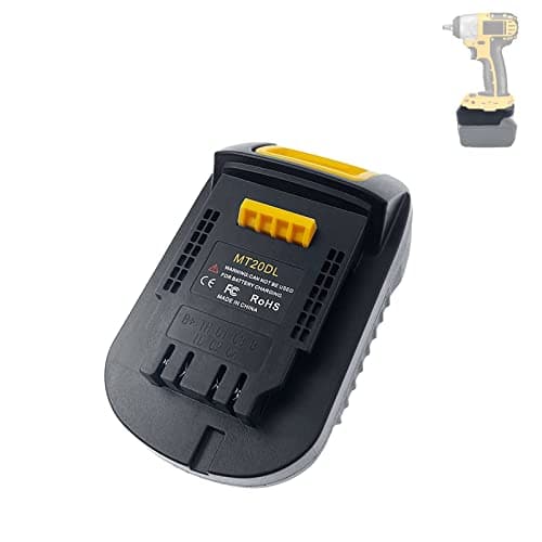 Image of TPDL Adapter for Makita 18V Battery Convert for Dewalt Tool 18V Li-ion XR Series, Fit for Makita LXT-400 BL1850 BL1840 Battery (Adapter only, battery not included)