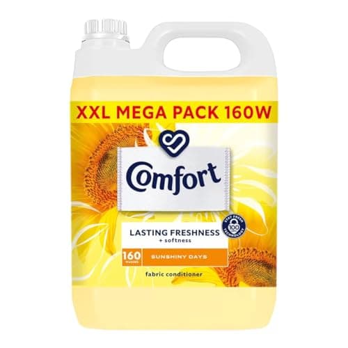 Image of Comfort Sunshiny Days with All-Day Odour Defence Unstoppable Freshness Fabric Conditioner Softener 160 Wash 4.8L, By Shop Nova®