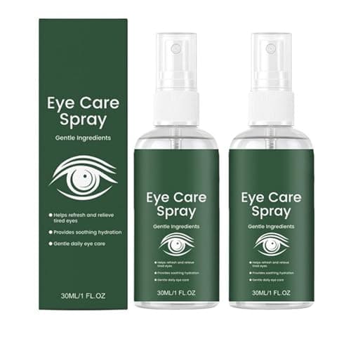 Image of Lutein Eye Spray, Refreshing Eye Care Mist with Lutein & Vitamin E, Lightweight Hydrating Spray, Gentle Vision Care for Tired Eyes, Luteins for Eyes Moisturising Sprays (spray-2PCS)