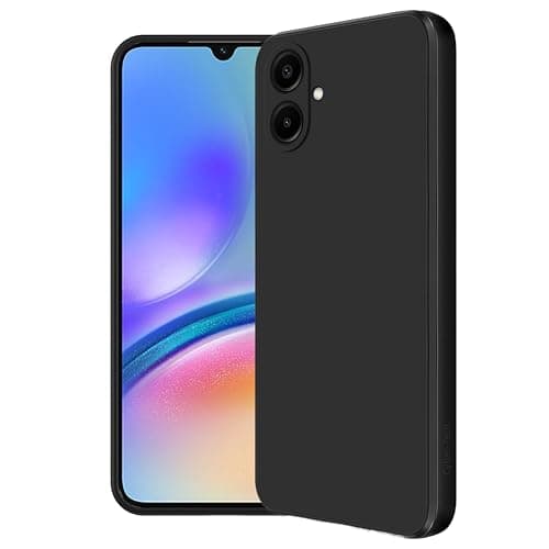 Image of Cyber-Tech Case for Samsung Galaxy A05, Military-Grade Shockproof Phone Case, Soft Flexible TPU Slim Anti-Scratch Cover Case for Samsung A05,Black