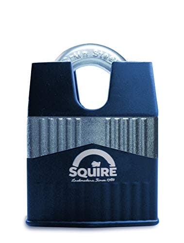 Image of Henry Squire Warrior High-Security Closed Shackle 5 Pin Cylinder Padlock, 55 mm (Length) x 34 mm ((Width))