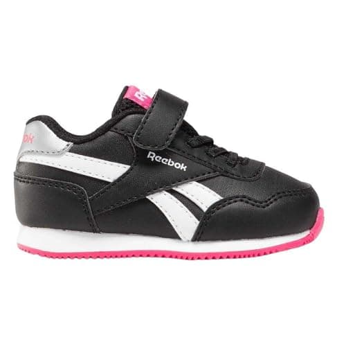 Image of Reebok Royal CL Jog 3.0 1V Black/BOLDPINK/White Female Running Shoes