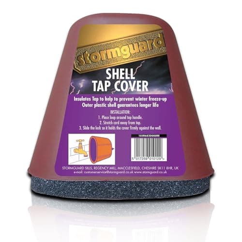 Image of Stormguard Insulated Outside Tap Cover – Thermal Outdoor Faucet Jacket, Weatherproof Freeze Protection for Garden Taps, Easy Fit, Heavy Duty, Prevents Burst Pipes & Winter Damage