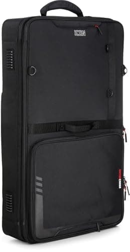 Image of Gator Cases ICON Series Large DJ Controller Bag with Weather-Resistant Exterior and Customizable Foam Block Interior, Fits Controllers up to 31.5" (G-ICONDJ-LG-BP)