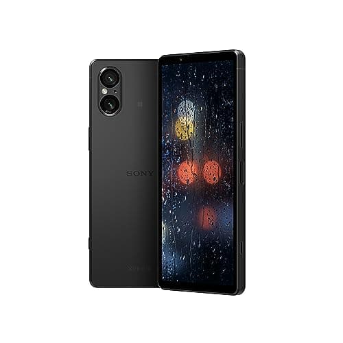 Image of Sony Xperia 5 V Black 6.1” 21:9 HDR OLED 120Hz Triple Focal Length (with Next Gen Sensor & ZEISS) 3.5mm audio jack Android 13 SIM free 8GB RAM 128GB Storage IP65/68 rating Dual SIM (Renewed)