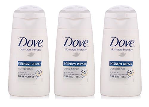 Image of 3x Dove Intensive Repair CONDITIONER Travel Size 50ml MINI
