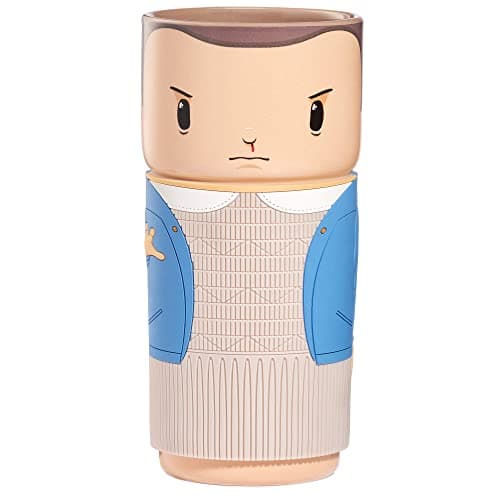 Image of CosCups by Numskull Stranger Things Eleven Ceramic Mug Gift with Rubber Sleeve 400ml - Official Stranger Things Merchandise