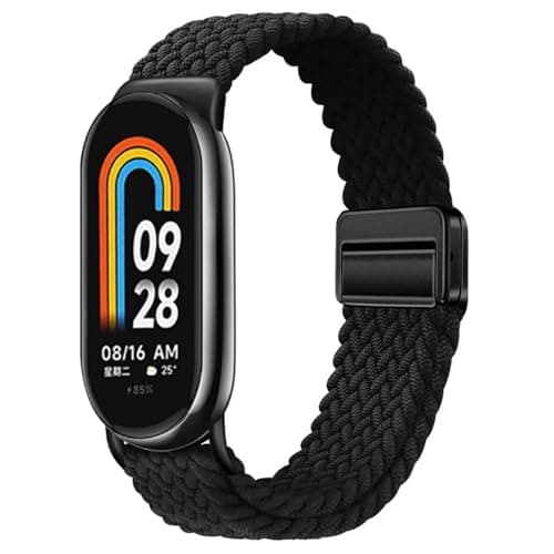 Image of FYISWHO Magnetic Watch Strap for Xiaomi Smart Band 8/10, Bracelet Nylon Sport Replacement Band for Xiaomi Smart Band 9