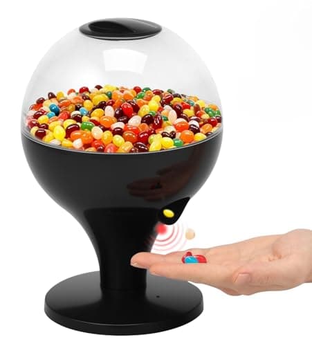 Image of ATopoler Candy Dispenser Machine,Automatic Motion Activated Novelty Sweet Jar,4 Distribution Options,1000ml Desktop Auto Candy Dispenser for Party Home Bar,Birthday Gifts For Girls and Boys