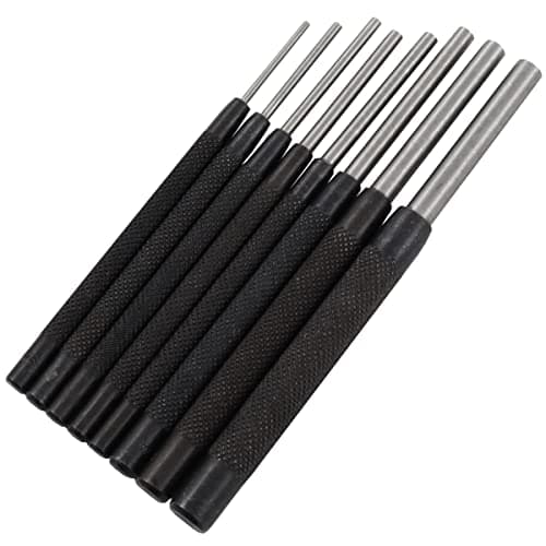 Image of 8pc Pin Punch Set Parallel Punch Drift Set 8" 200mm Punches