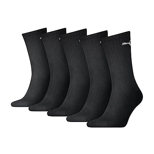 Image of PUMA Unisex Crew Sock, Black, 6-8 UK