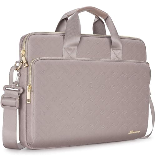 Image of KIZUNA Laptop Sleeve Case 15.6 Inch Shoulder Bag Computer Handbag for MacBook Air 15 M2/MacBook Pro M1 M2 Max/16 Lenovo Legion Slim 5i Gen 8/16" IdeaPad Slim 5/Gaming 3i/HP Envy x360 15,Khaki