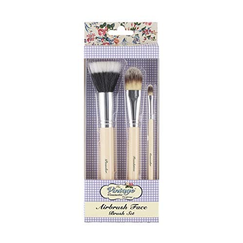 Image of The Vintage Cosmetic Company Airbrush Make-Up Brush Set