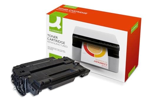 Image of Q-Connect Compatible Solution HP 55A Black Laserjet Toner Cartridge