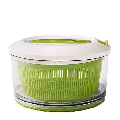Image of Chef'n SpinCycle Salad Spinner Large, Plastic Salad Spinner in Gift Box, Green