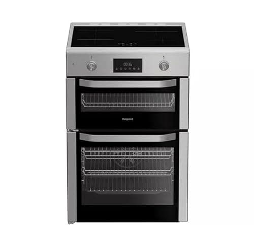 Image of HDE6IDC2X 60cm Electric Induction Cooker with Multiflow Fan Oven, Ceramic Hob, Stainless Steel, Energy Efficient, Modern Kitchen Design