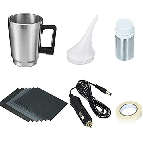 Image of Kisbeibi Headlamp Restoration Kit, Headlight Cleaning Repairs Tool Atom izing Cup Care Headlight Lens Repair Tool Restoration Auto Restore Kit Clear (Restorer Kit)
