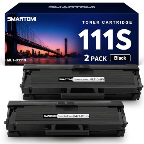 Image of SMARTOMI D111S D111L Compatible Toner Cartridge Replacement for Samsung MLT-D111S MLTD111S for Xpress M2026W M2026 M2070W M2070 M2020 M2020W M2022W M2022 M2070FW M2070F M2078W M2078 (Black, 2 Pack)