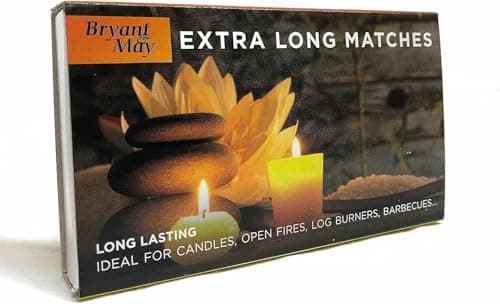 Image of Bryant & May Extra Long Safety Matches (Pack of 12 x bx)