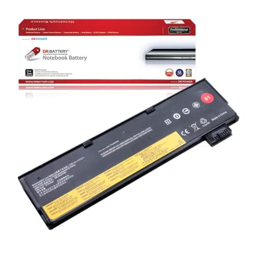 Image of DR. BATTERY 01AV422 01AV423 01AV452 01AV491 Battery Compatible with Lenovo ThinkPad A475 P51s P52s T470 T480 T570 T580 SB10K97579 SB10K97580 01AV490 SB10K9759 [11.4V/24Wh]