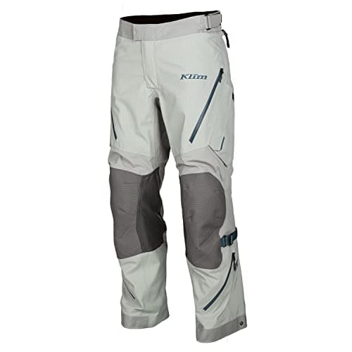 Image of KLIM Men's Badlands Pro A3 Adventure Motorcycle Pants, Monument Gray - Petrol, 34