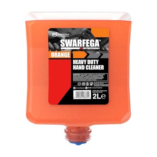 Image of Swarfega Orange – Industrial Hand Cleaner – 2 L Refill – Natural Scrubbing Agents – Professional Use